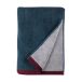 Mette Ditmer Serviette Soft 50x90 cm Midnight blue-light grey