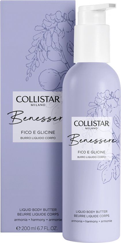 Collistar Crème Benessere Fig And Wisteria Body Liquid-Butter 200ml
