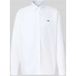 Lacoste Regular Fit Overhemd wit, Effen