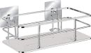 Wenko Douche- En Badrekje Quadro Turbo-loc 24 Cm Rvs Zilver