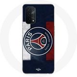 Paris Saint Germain PSG Logo Maniacase Hoesje voor Oppo A74