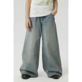 NAME IT KIDS wide leg regular waist jeans medium blue denim
