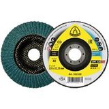 Klingspor 321649 SMT 324 schuurmopschijf 115 x 22,23 mm korrel 80 recht, zirkoniastorund, 10 stuks