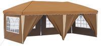 vidaXL - Pop-up Feesttent - 575 x 288 x 245 cm - Beige