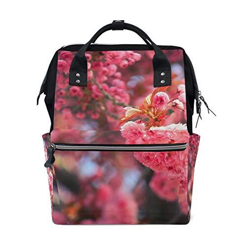 MONTOJ Cherry Blossom Canvas Rugzak Reiscampus Rugzak