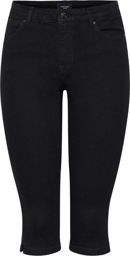 Vero Moda Vmjune Mr Knickers Dnm Mix Noos Broek - Black - XS
