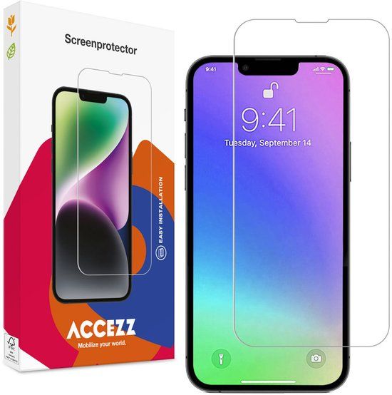 Accezz Screen Protector - Gehard Glas - Geschikt voor Apple iPhone 13 Mini