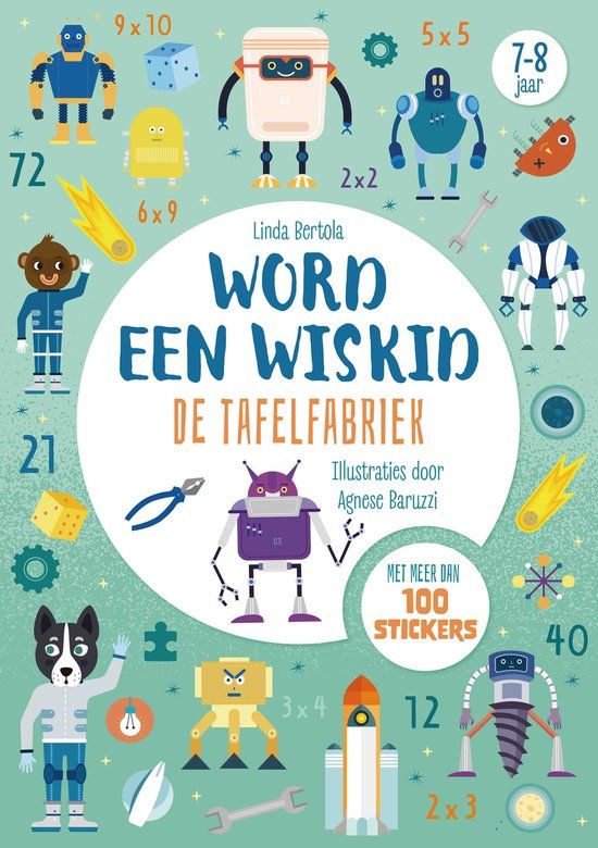 De tafelfabriek - Word een wiskid: Paperback - 64 pagina's - 21 juni 2023