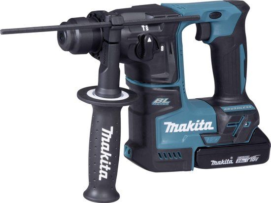Makita DHR171RAJ 18V SDS-plus Boorhamer Set (2x 2.0Ah) - Koolborstelloos