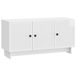 vidaXL TV-kast 99 x 34,5 x 50 cm hoogglans wit bewerkt hout