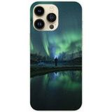 1001 coques Apple iPhone 15 Pro Max Aurores boreales bedrukt siliconen hoesje