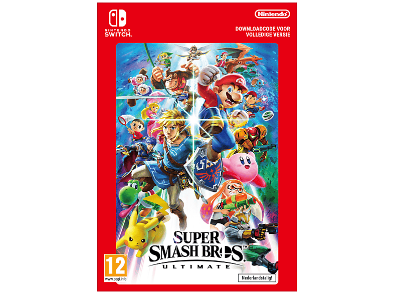 Nintendo Super Smash Bros Ultimate - Switch (download Code)