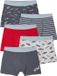 Vertbaudet Set van 5 boxershorts auto F1