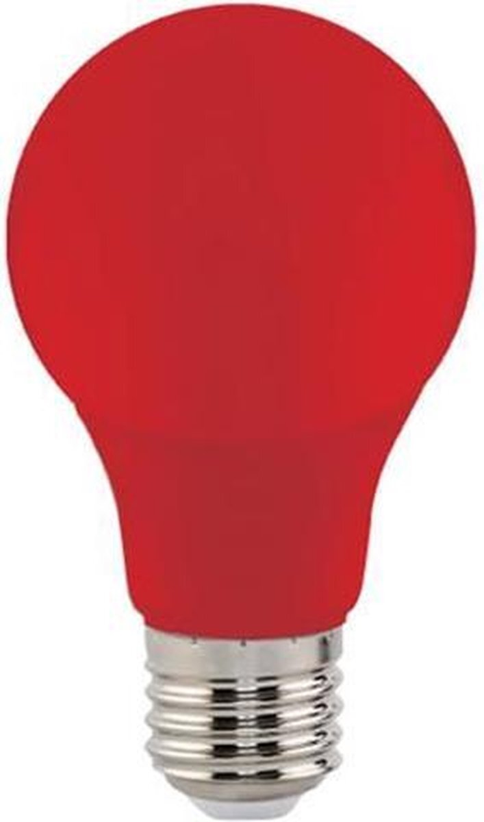 Qualu LED Lamp - Specta - Rood Gekleurd - E27 Fitting - 3W