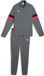 Puma individualRISE Tracksuit Jr Unisex Polyester Flat Medium Gray-PUMA White-Ultra Red Maat 152