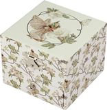 TROUSSELIER Cube Flower Fairies Muziekdoos © - Narcisse Nostalgische Franse Luxe