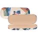 Concorde Brillenkoker/brillen opberghoes Holiday - 2x - hard kunststof - creme wit