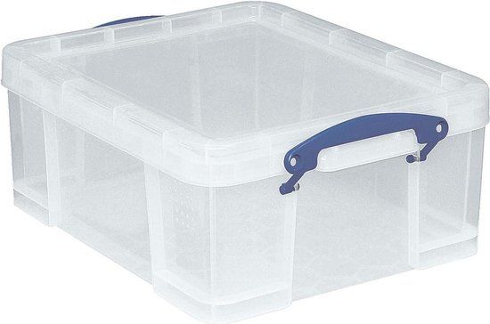 Really Useful Box Opbergbox - 18 Liter - Transparant