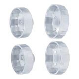 BGS technic BGS Oliefilter sleutelset Ø 65 - 75 mm 4 delig