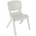 Bieco siège bébé/enfant assise plate blanc