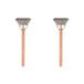 Dremel Stainless Steel Brushes (2 stuks), 1/2" 531-02