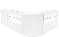 MonsterShop Phoenix led winkeltoonbank set - wit - cm60/tb60/c1200 - 4-delig