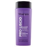 Vitalcare PRO Smooth - Regulerende Conditioner voor pluizig en moeilijk glad haar, met keratine en avocado-olie, voor perfect rechttrekken en pluisvrij, 250 ml