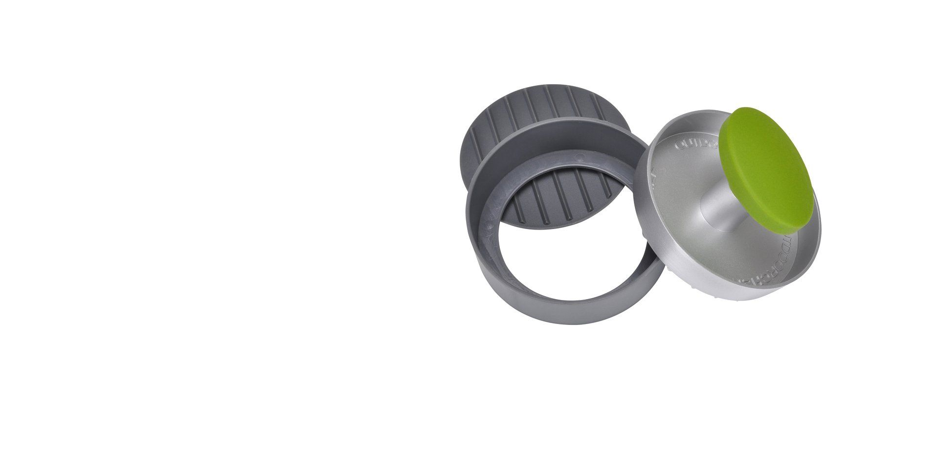 Outdoorchef 14.491.32 Hamburgerpers - Aluminium, Groen