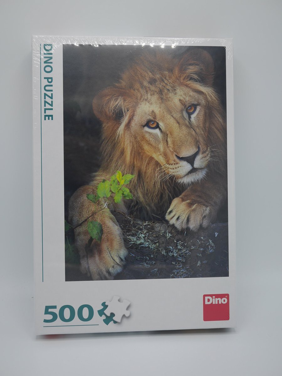 Dino Puzzel koning van de dieren, 500 stukjes