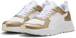 PUMA TRINITY 2 LT Metallic Glam Sneakers Femme - PUMA White-PUMA Gold