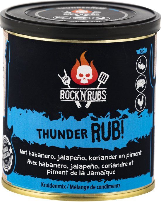 Rock 'n' Rubs - Thunder Rub - BBQ Rub - 140g