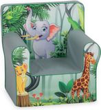 Gomoor Kinderzetel Olifant Jungle Peuterstoel Vierkant