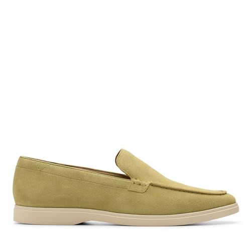 Clarks Torford Easy Mens Sage Suede, 11