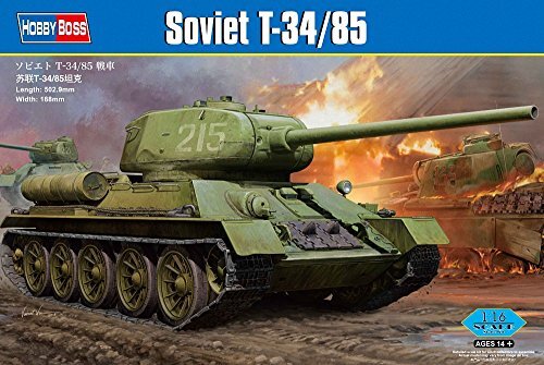 Hobbyboss 1:16 Schaal"T34/85 Tank" Montagekit