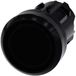 Siemens 3SU10010AB100AA0 3SU1001-0AB10-0AA0 Verlichte druktoets Kunststof frontring, Rond Knop Zwart