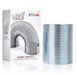 POPULAR SCIENCE Giant Springy Large Metal Coiled Helix Toy, Silver