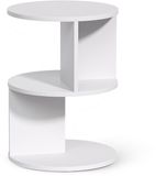 Vicco bijzettafel Trino, Wit, 40 x 40 cm