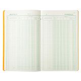 Exacompta Boekhoudingsregister Kas- en/of bankboek - 31 lijnen - 5 Debit, 5 Credit - ingebonden - 80 blad - Franstalig - Geassorteerd - 7500E