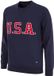 COPA Football USA 1934 Retro Voetbal Trui Heren L Blauw