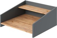 Vicco Opzetrek Viktor, Goudkleurig Eiken/Antraciet, 65.6 x 30 cm
