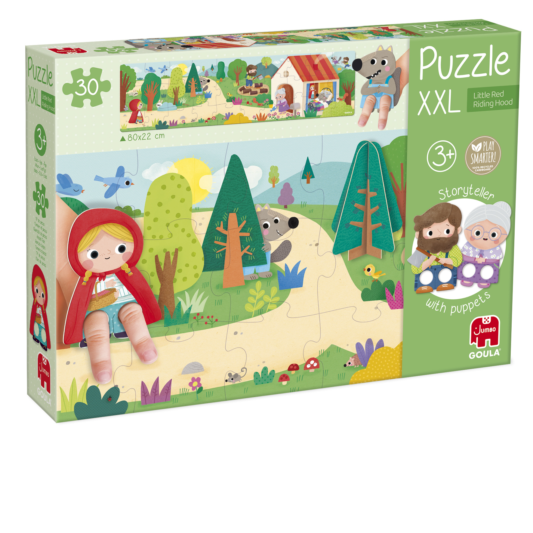 Jumbo XXL Puzzel Roodkapje