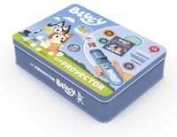Bluey Projector Set – Livre d'images avec projecteur, espagnol