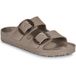Birkenstock 1030389 Arizona Big Buckle Eva Gray Taupe Sandalen voor dames, dubbele gesp van rubber, Grijs, 39 EU