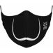 Otso Masque facial réutilisable, Moustache Noir, Trois couches