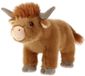Keel Toys Schotse Hooglander Koe Pluche Knuffel - Bruin - 30 cm