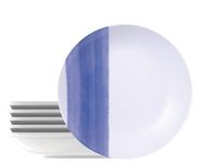 Tramontina - Soho porseleinen soepborden rond 22 cm gedecoreerd 6 stuks