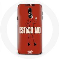 La Casa de Papel Etui voor Samsung Galaxy J5 2017 Estocolmo tekening Maniacase