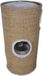 Bol Tonneau à griffer pour chat Caverne à griffer Poteau à griffer Tour de jeu Meubles avec 2 niveaux et 3 entrées Diamètre 36 cm x 70 cm