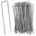 Set de 50 piquets en acier galvanisé pour jardin et camping
