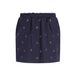 TYGO & vito korte rok met sterren - donkerblauw